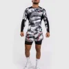 Venum Electron 3.0 Long Sleeve Rashguard in elegant black design