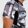 Venum Electron 3 0 Short Sleeve Rashguard Grey Red 4 Venum Electron 3.0 Short Sleeve Rashguard in black and red design
