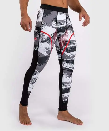 Venum Electron 3.0 Spats Compression Tights in a draped display