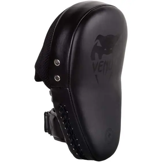 Venum Elite Big Focus Mitts in black and white