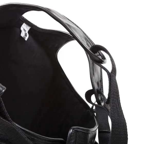 Venum Elite Body Protector Black White Red 4 Venum Elite body protector in black and white colors