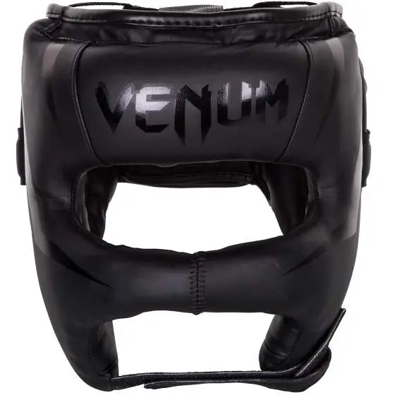 Professional boxing headgear - Venum Elite Iron Headgear.