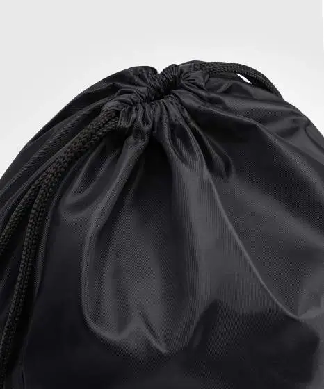Black Venum Evo 2 Drawstring Bag on a white background