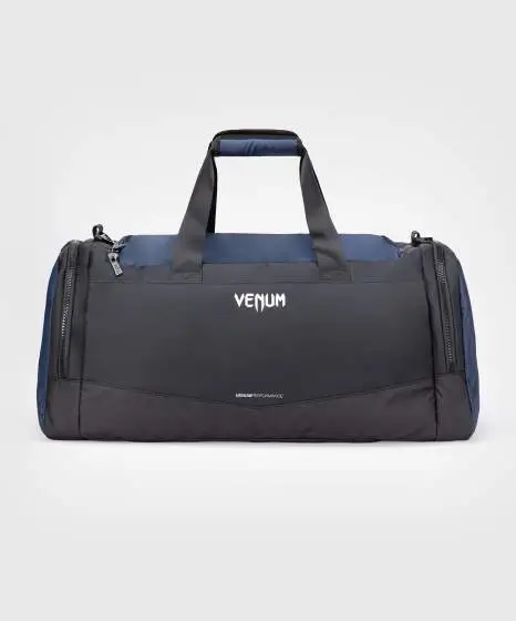 Venum Evo 2 Trainer Lite Sports Duffle Bag Black Blue 1 Venum Evo 2 Trainer Lite Sports Duffle Bag in stylish black color