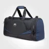 Venum Evo 2 Trainer Lite Sports Duffle Bag Black Blue 3 Venum Evo 2 Trainer Lite Sports Duffle Bag in sports setting