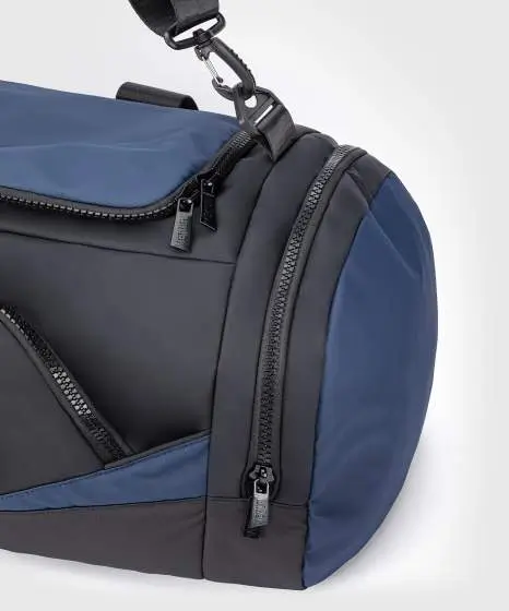 Venum Evo 2 Trainer Lite Sports Duffle Bag Black Blue 4 Venum Evo 2 Trainer Lite Sports Duffle Bag on a white background