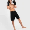 Venum G Fit Air Fightshorts Black 1 Venum G-Fit Air Fightshorts on a neutral background