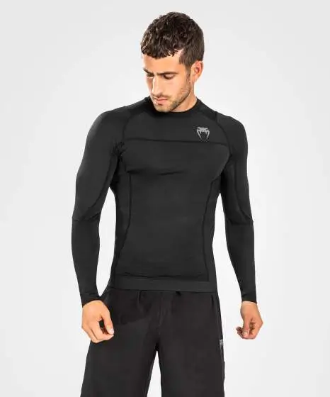 Close-up image of Venum G-Fit Air Long Sleeve Rash Guard