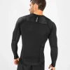 Venum G-Fit Air Long Sleeve Rash Guard in black and red color scheme.