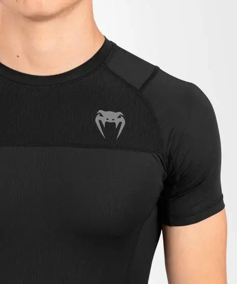 Venum G-Fit Air Short Sleeve Rash Guard on a plain background