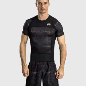 Venum G-Fit Air Short Sleeve Rash Guard in action