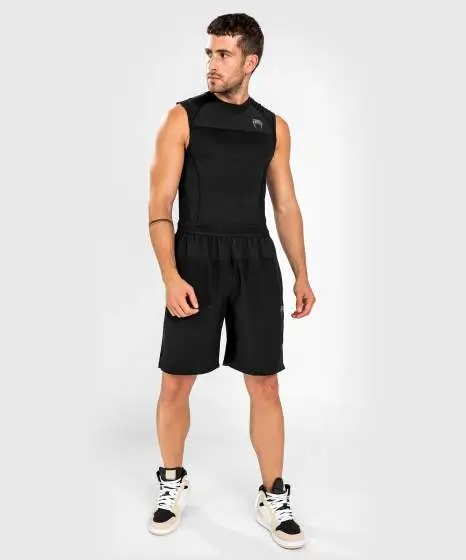 Venum G Fit Air Sleeveless Rashguard Black 1 Venum G-Fit Air Sleeveless Rashguard in neutral tones