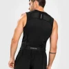 Venum G Fit Air Sleeveless Rashguard Black 2 Venum G-Fit Air Sleeveless Rashguard on white backdrop