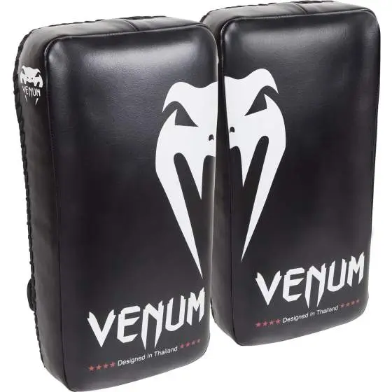 Venum Giant Kick Pads in professional training setup