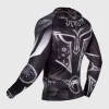 Venum Gladiator 3 0 Long Sleeve Rash Guard Black White 4 Venum Gladiator 3.0 Long Sleeve Rash Guard in black and red design