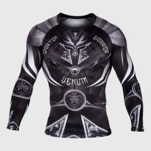 Venum Gladiator 3.0 Long Sleeve Rash Guard on a white background