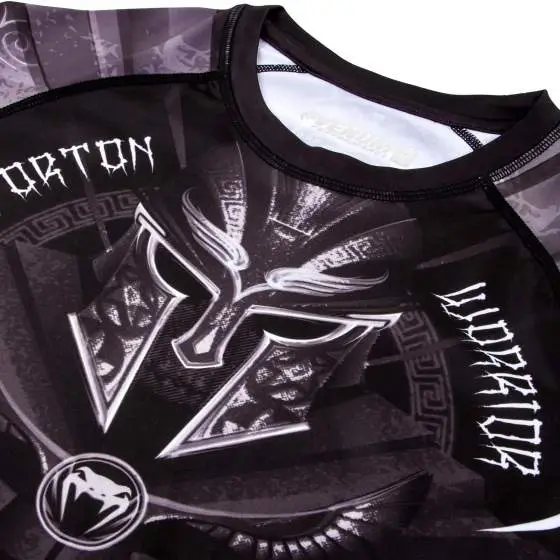 Venum Gladiator 3.0 Short Sleeve Rash Guard on a white background