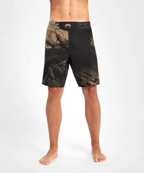 Venum Gorilla Jungle Fightshorts in combat stance