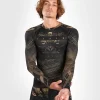 Venum Gorilla Jungle Long Sleeve Rash Guard in action