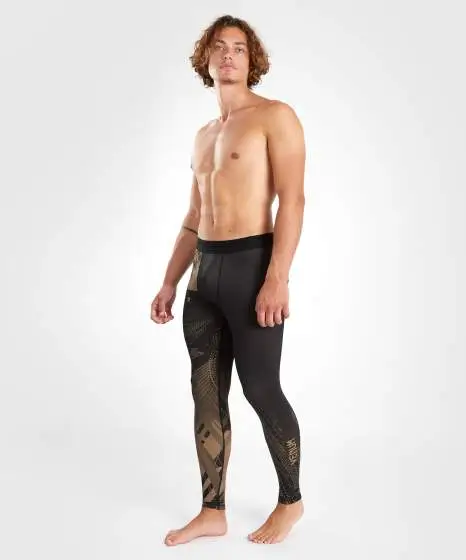 Venum Gorilla Jungle Spats Compression Tights displayed on a plain background.