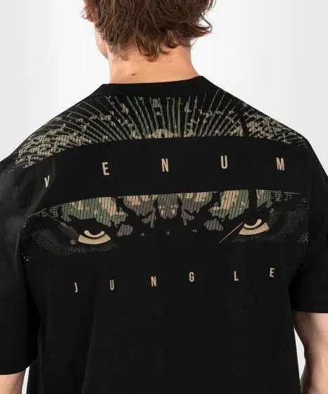 Venum Gorilla Jungle Novelty T-Shirt Venum Gorilla Jungle T-Shirt in black with unique gorilla design
