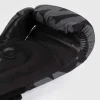 Venum Graffiti Boxing Gloves Black Charcoal 4 Venum Graffiti Boxing Gloves on a neutral background
