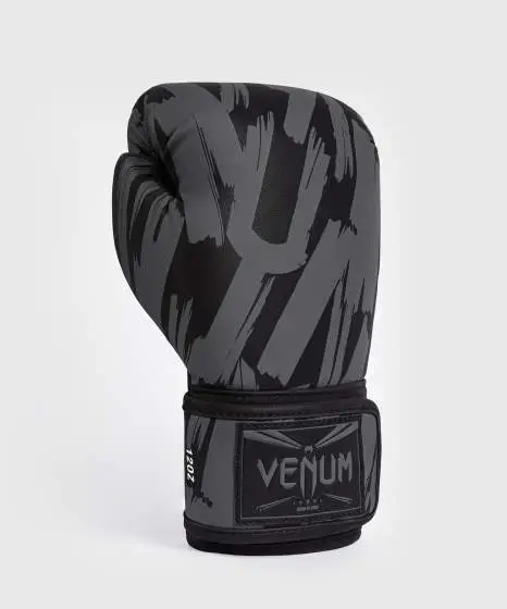 Venum Graffiti Boxing Gloves Black Charcoal 5 Pair of vivid Venum Graffiti Boxing Gloves
