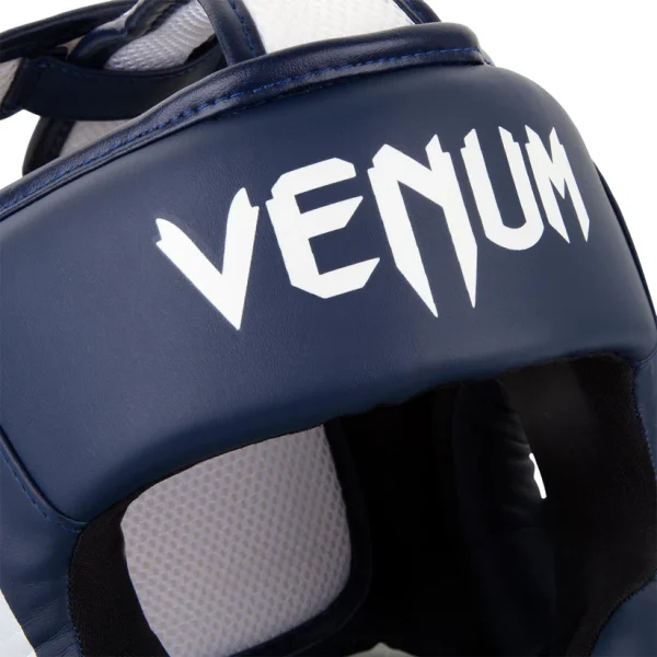 Venum Elite Head Guard used for combat sports protection