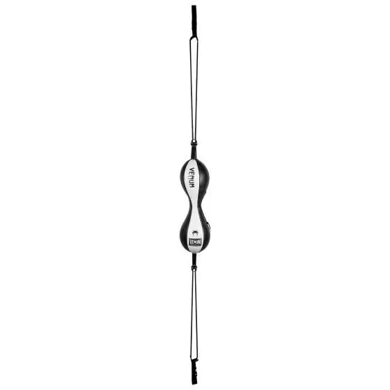 Venum Hurricane Double Tie Balloon Bag Black White 1 Venum Hurricane Double Tie Balloon Bag