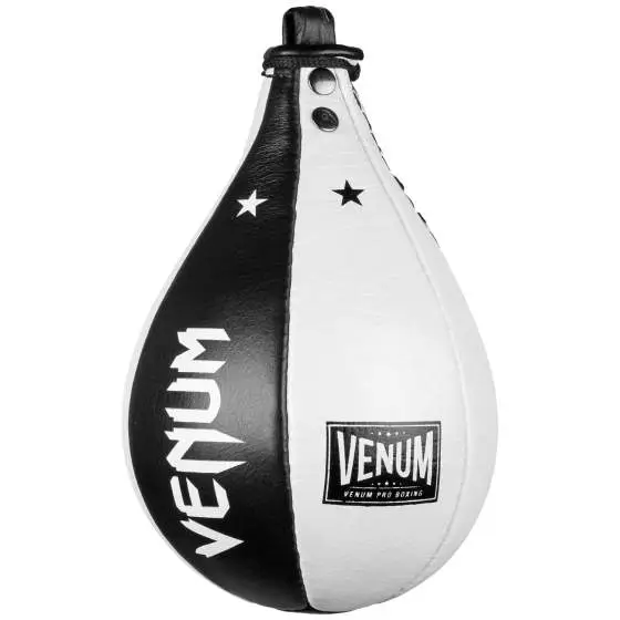 A Venum Hurricane Speed Ball Bag in a professional gym setting