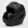 Venum Impact Evo Headgear Head Guard Black 2 Man wearing Venum Impact Evo Headgear Head Guard during a sparring session