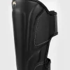 Venum Impact Evo Shinguards on a white backdrop