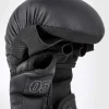 Venum Impact Evo Sparring MMA Gloves in black color