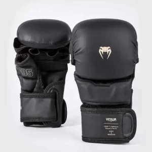 Venum Impact Evo Sparring MMA Gloves Venum Impact Evo Sparring MMA Gloves in sleek black color