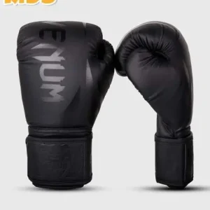 Child wearing Venum Kids Challenger 2.0 Boxing Gloves