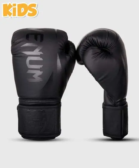 Child wearing Venum Kids Challenger 2.0 Boxing Gloves