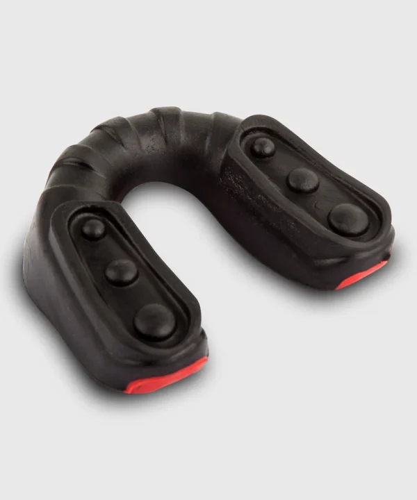 Venum Kids Challenger Mouth Guard Black Red 3 Venum Kids Challenger Mouth Guard on White Background
