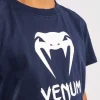 Venum Kids Classic T Shirt Navy 4 Child wearing Venum Kids Classic T-Shirt