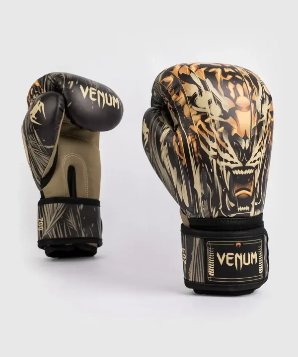 Venum Kids Tiger Boxing Gloves on a white background