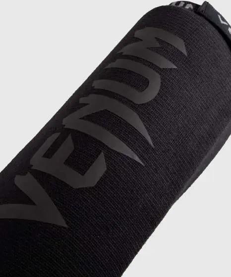 Venum Kontact Cotton Shin Guards in action