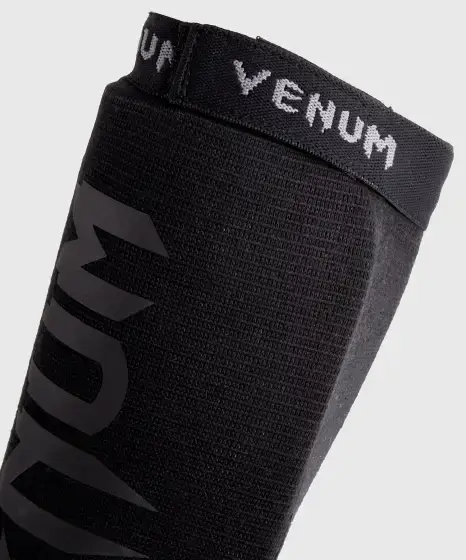 Venum Kontact Cotton Shin Guards No Foot Black 3 Venum Kontact Cotton Shin Guards without Foot Protection