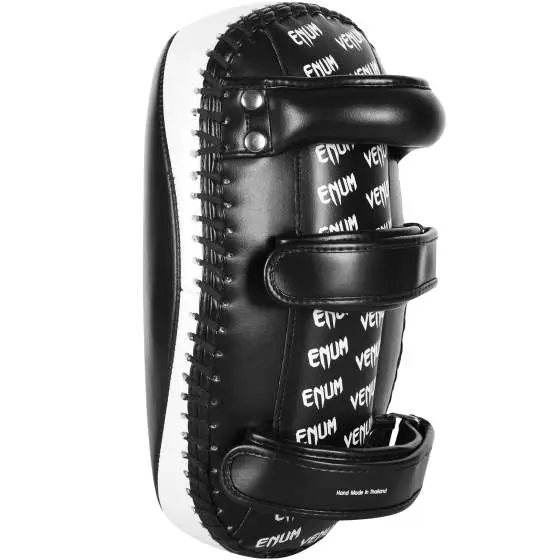 Venum Light Kick Pads Black White 2 Pair of Venum light kick pads