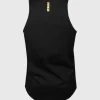 Venum Muay Thai Vt Tank Top Black Gold 2 Venum Muay Thai VT Tank Top in black color