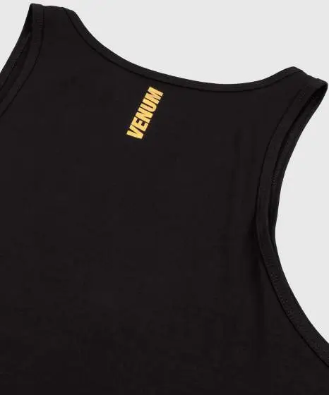 Venum Muay Thai Vt Tank Top Black Gold 4 Venum Muay Thai VT Tank Top in black color