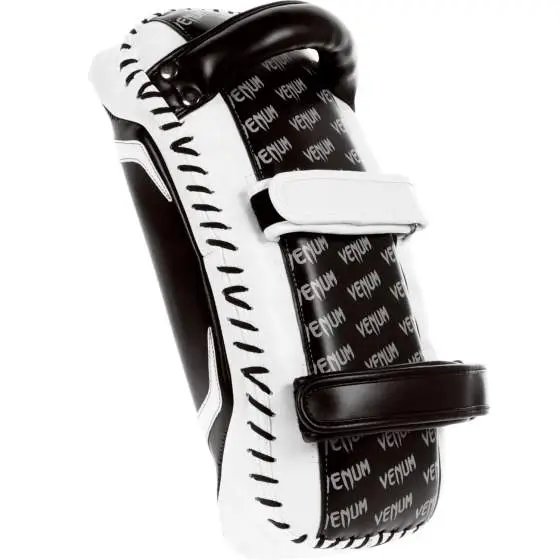 A pair of Venum Premium Absolute Kick Pads on a white background.