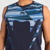 Venum Rapid Snake Head Mens Tank Top Blue 3 Venum Rapid Snake Head Men's Tank Top in black and white