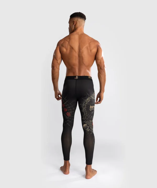 Man wearing Venum Santa Muerte 5.0 Men's Spats Compression Tights