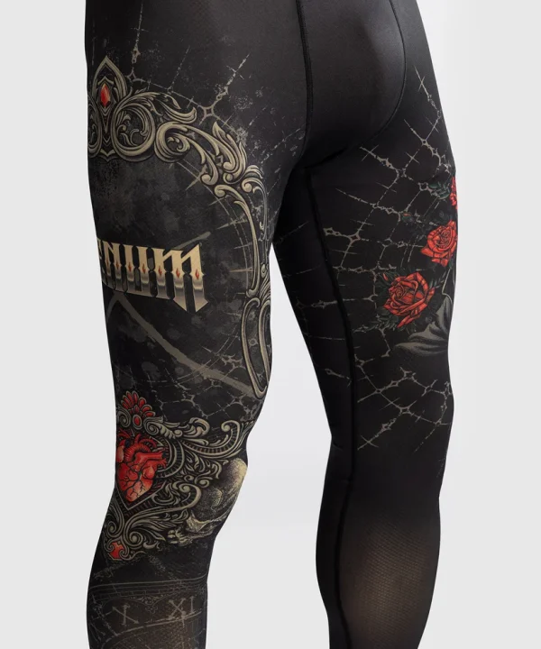 Man wearing Venum Santa Muerte 5.0 Men's Spats Compression Tights