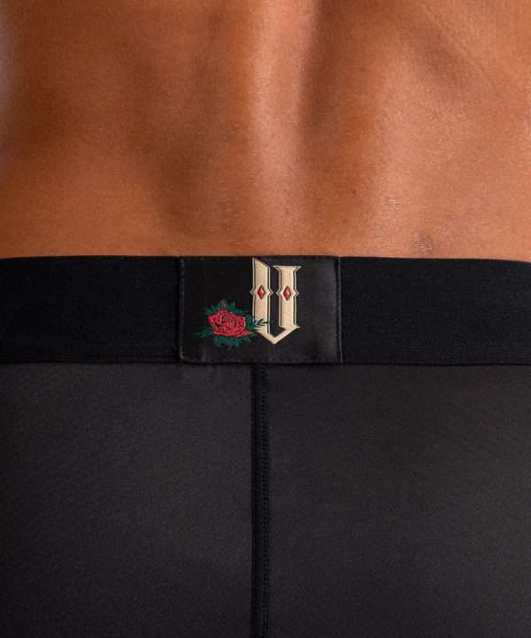 Venum Santa Muerte 5.0 Men's Spats Compression Tights on a model