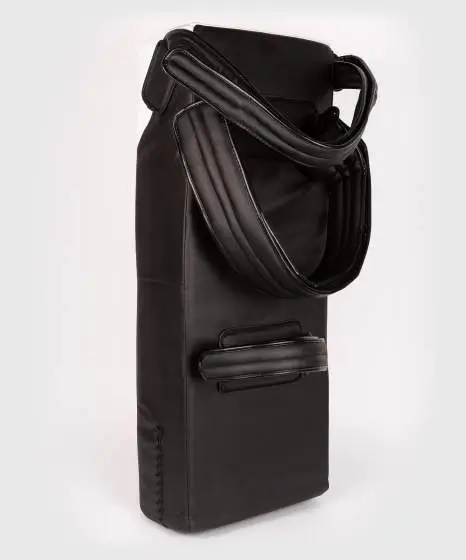 Venum Satchel Kick Shield Black White 3 Venum Satchel Kick Shield in black and yellow color